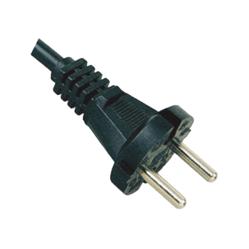 What are the common applications for European standard two-plug pure copper power cords?